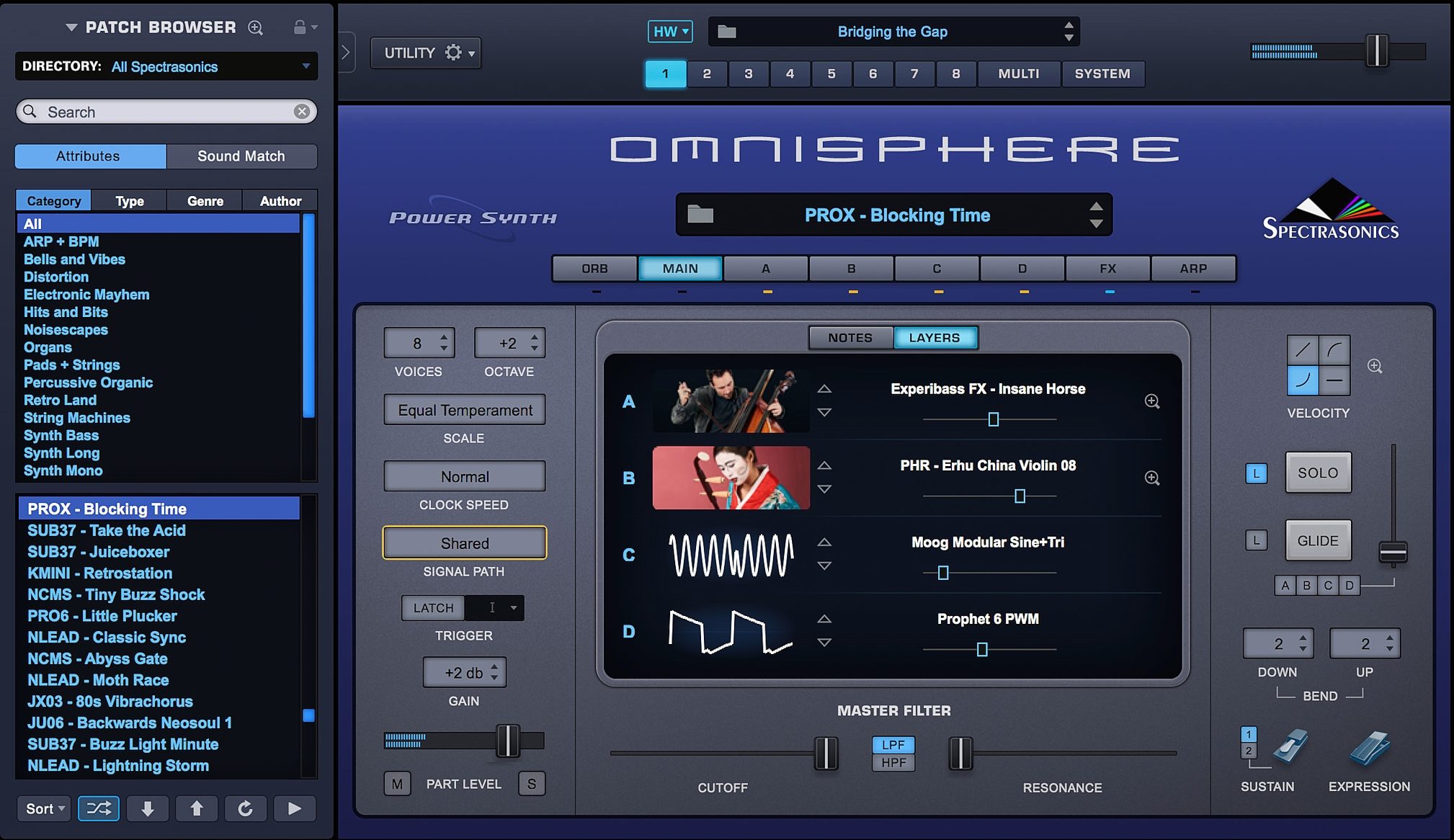 Omnisphere 2. 5 Mpc Live